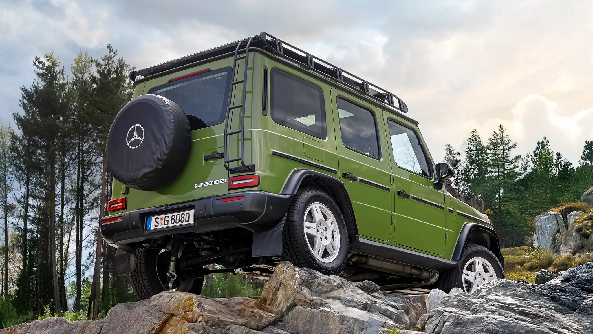 Mercedes-Benz Classe G - 3/4 de traseira