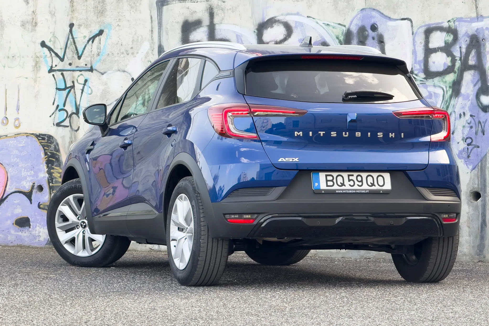 Mitsubishi ASX Bi-Fuel - 3/4 de traseira
