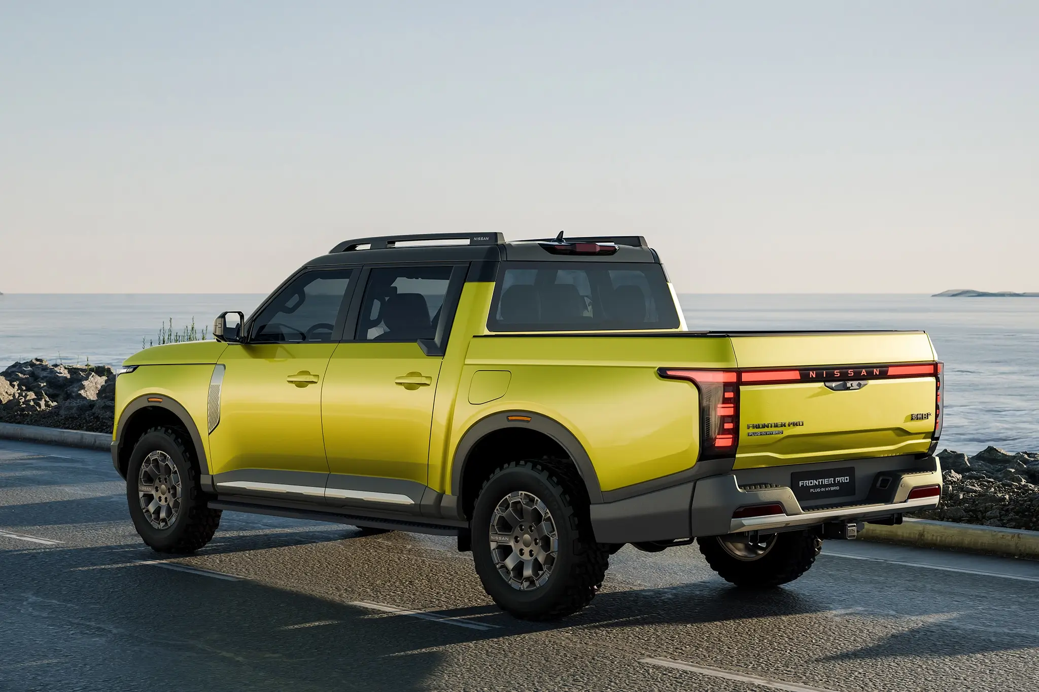 Nissan Frontier Pro PHEV - traseira