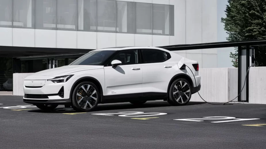 Polestar 2 a carregar