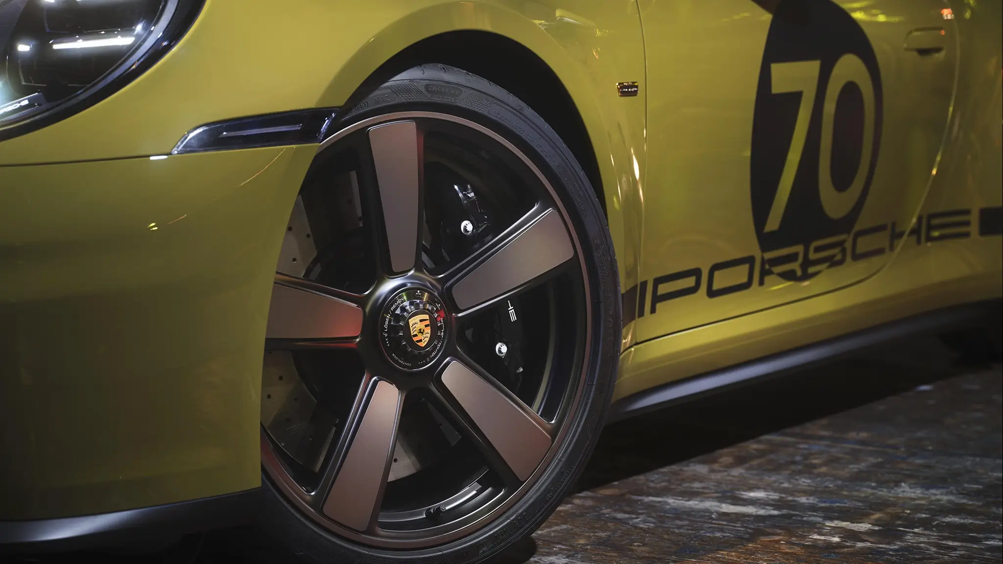 Porsche 911 Spirit 70 - jantes de tom exclusivo