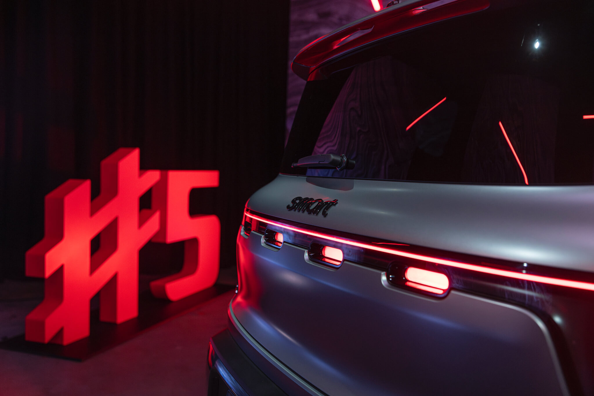 Smart 5 Brabus traseira