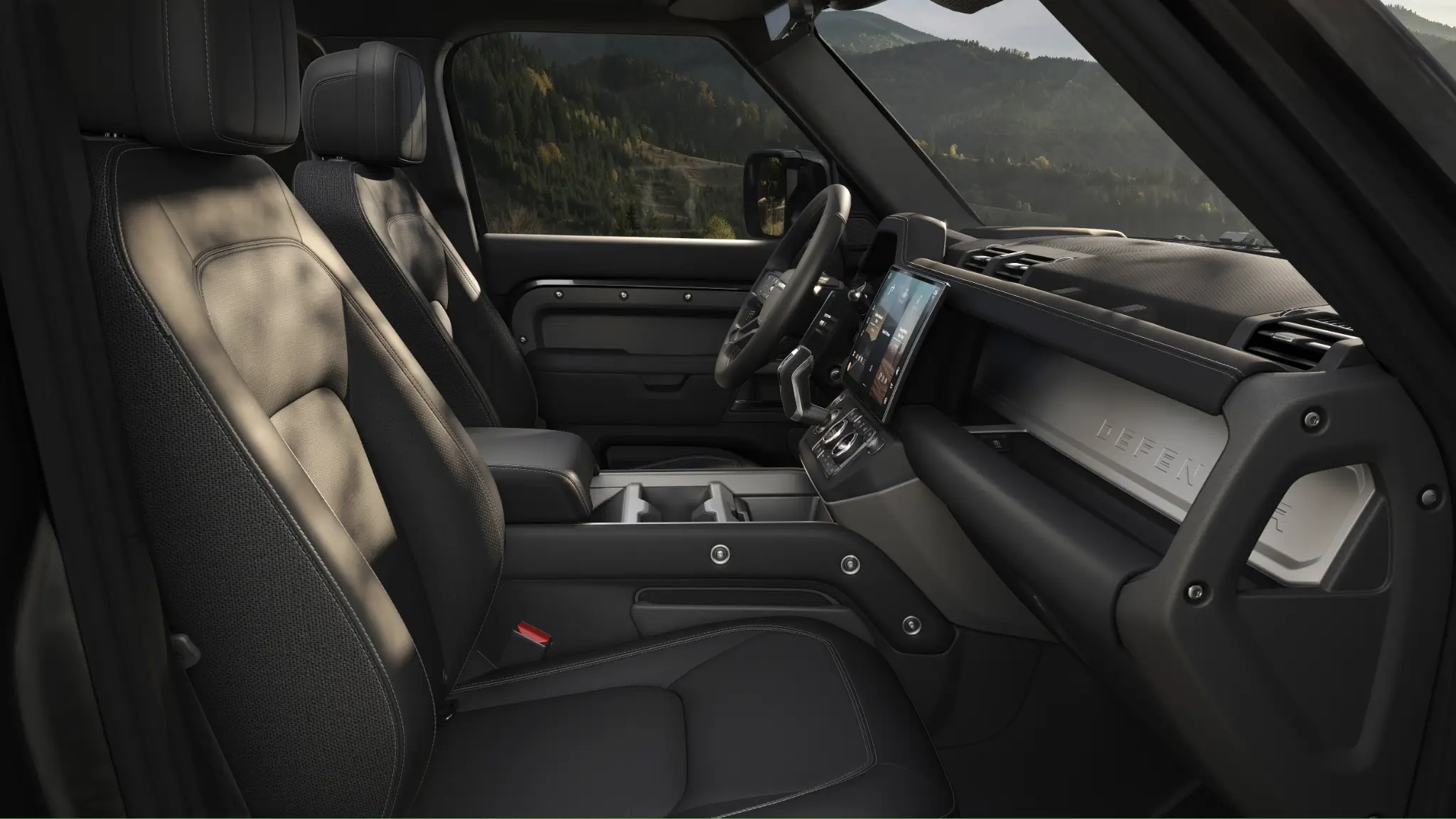 Defender interior