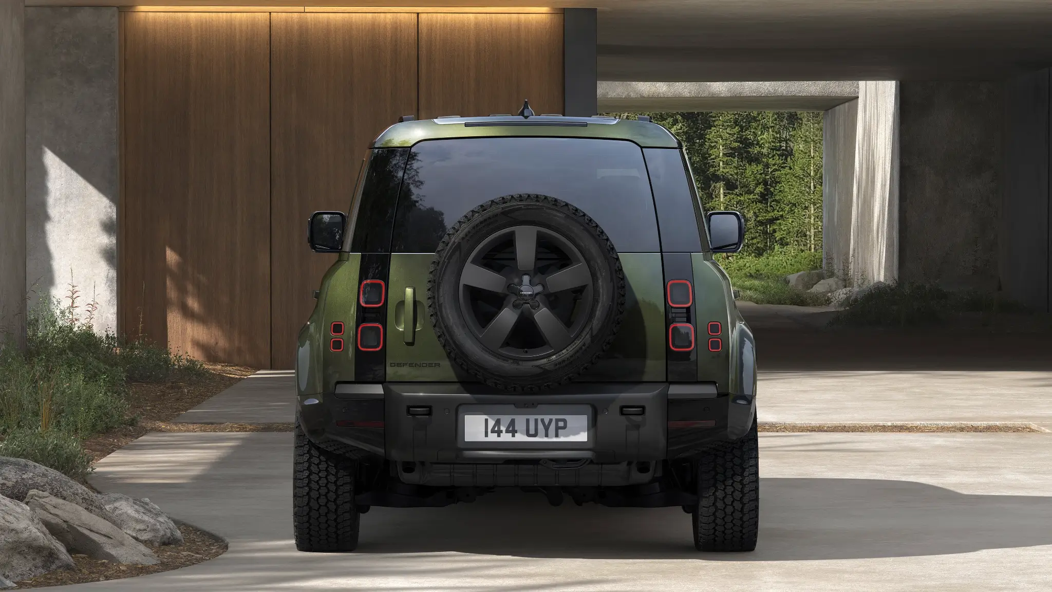 Defender traseira