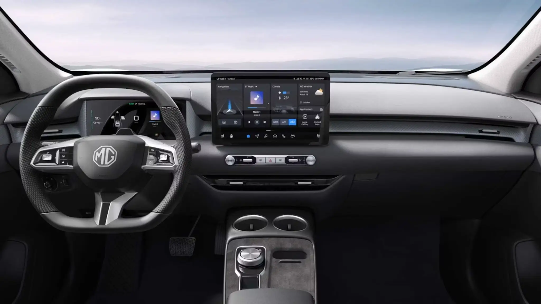 MG S5 EV interior