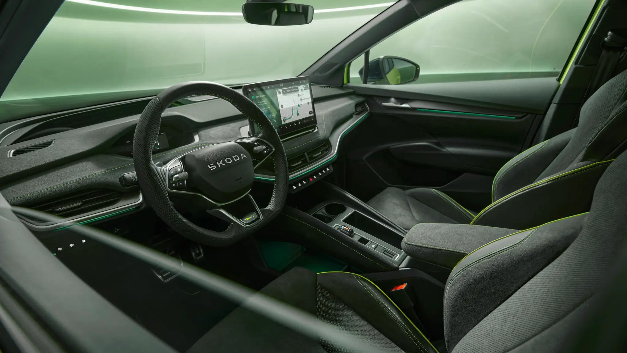 Skoda Enyaq RS interior
