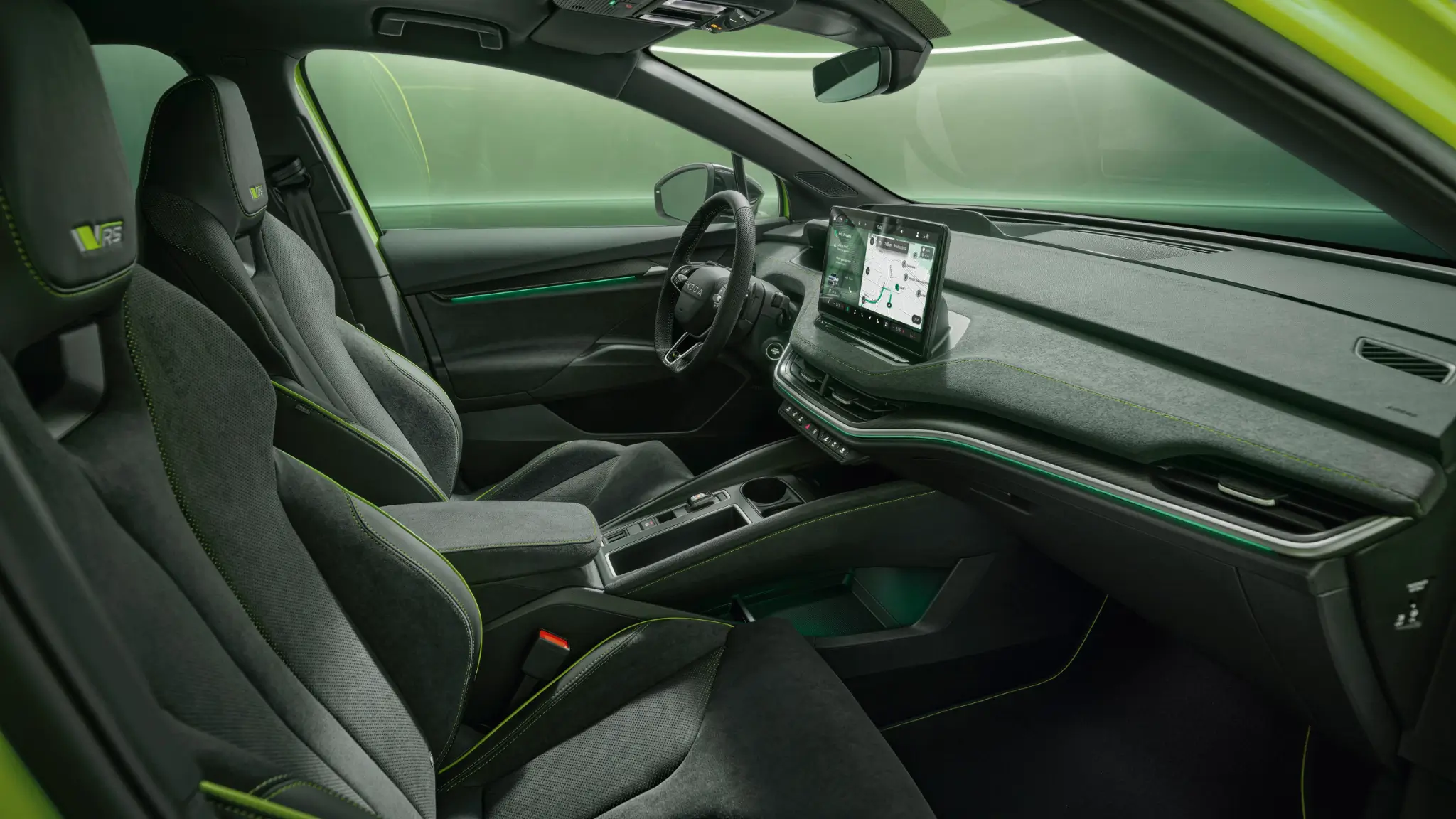 Skoda Enyaq RS interior