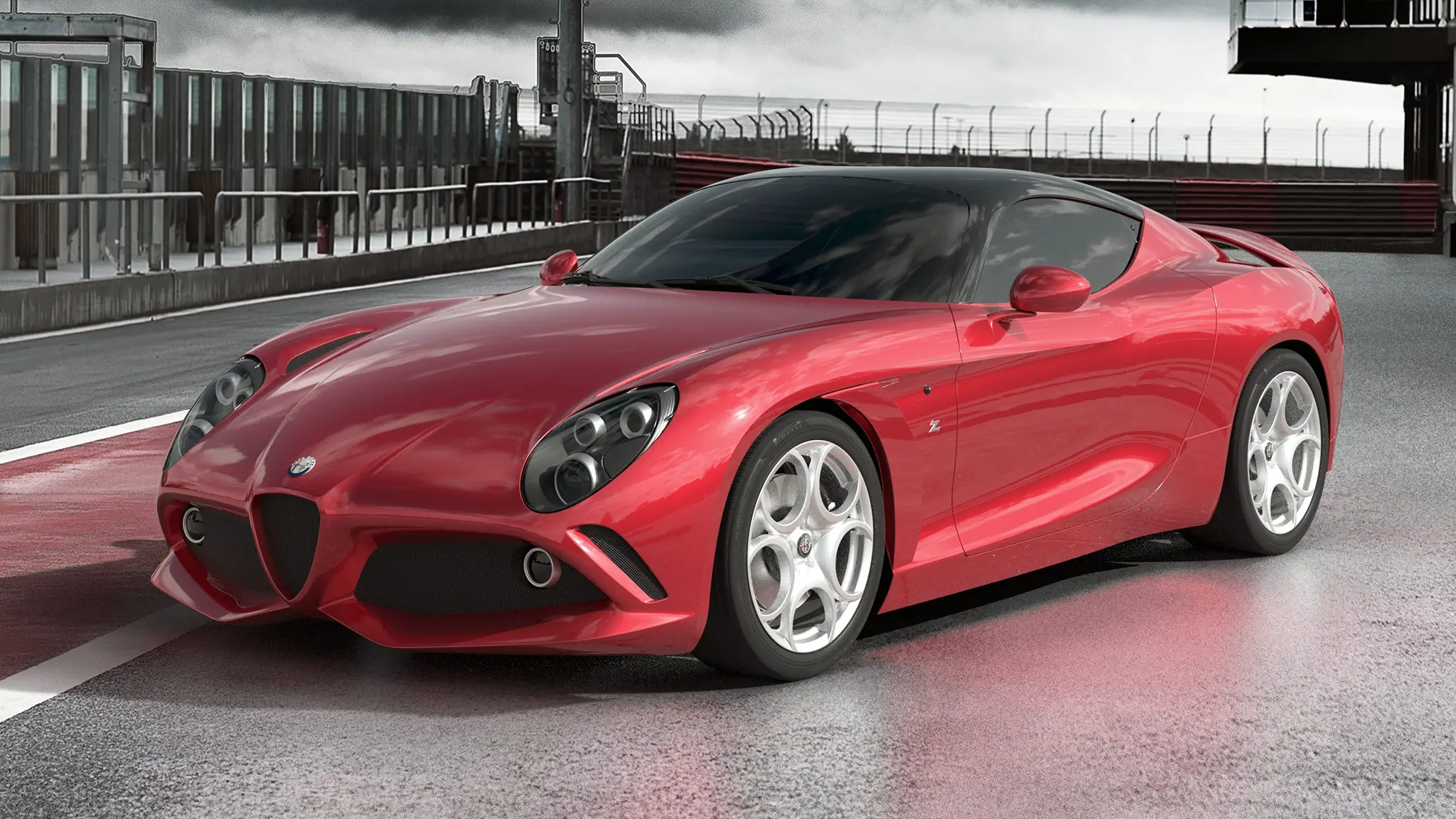 Alfa Romeo 8C DoppiaCoda Zagato - frente