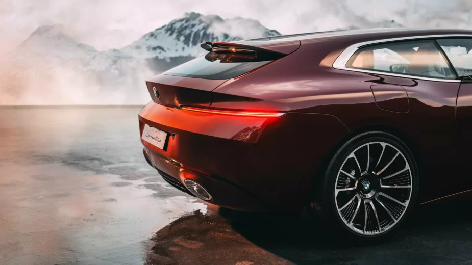 traseira do BMW Speedtop concept