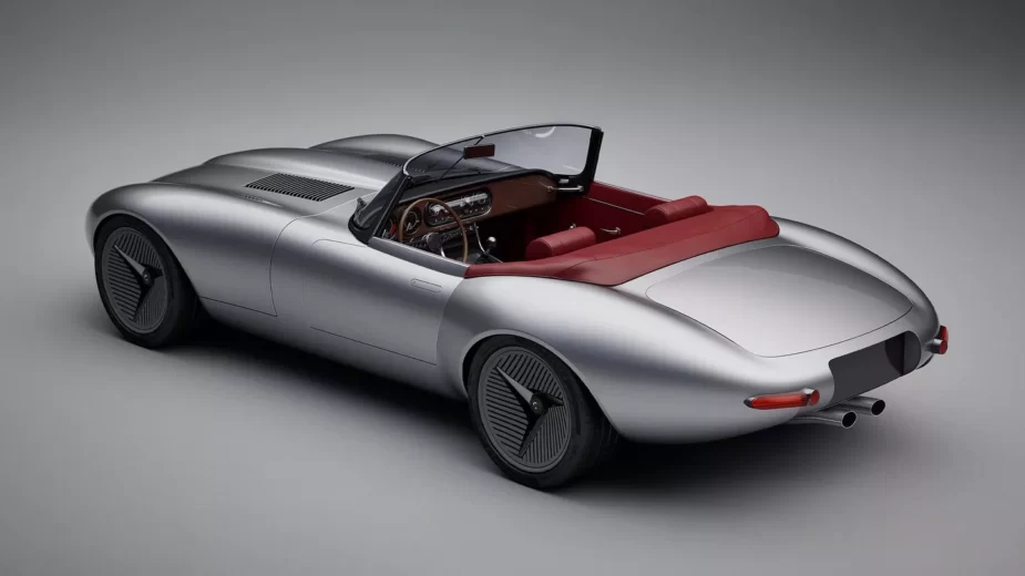Callum E-Type, traseira visto de cima