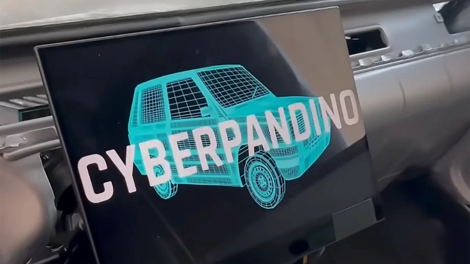 Cyberpandino - ecrã central