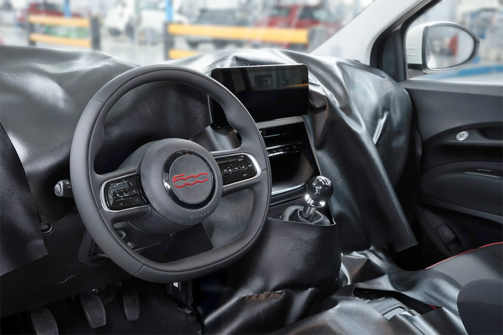 FIAT 500 Hybrid - interior