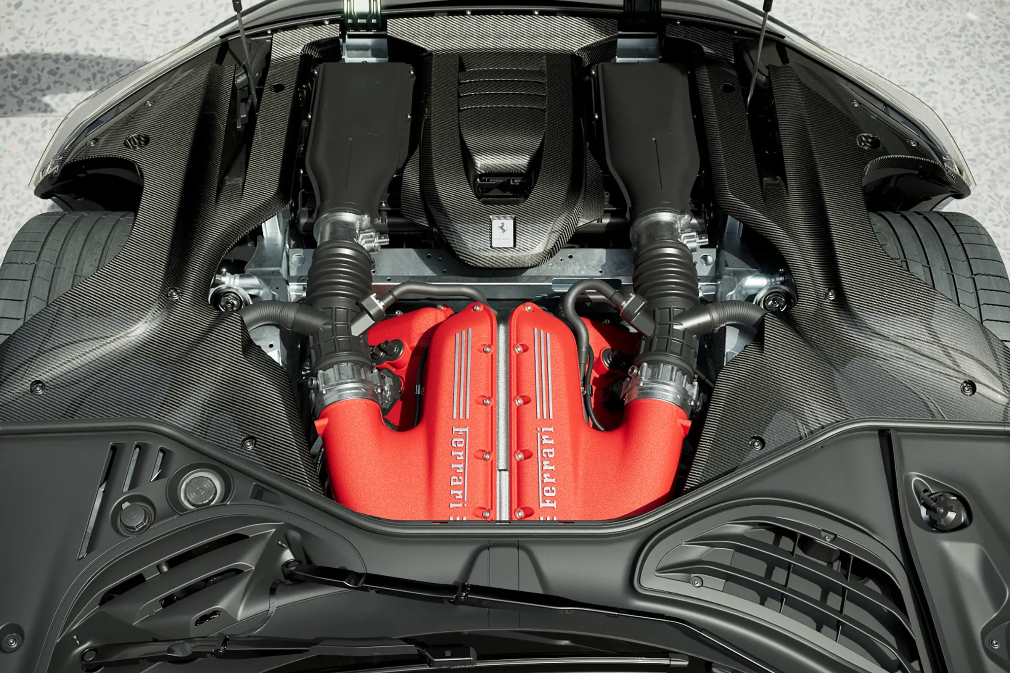 Ferrari 12Cilindri Spider - motor
