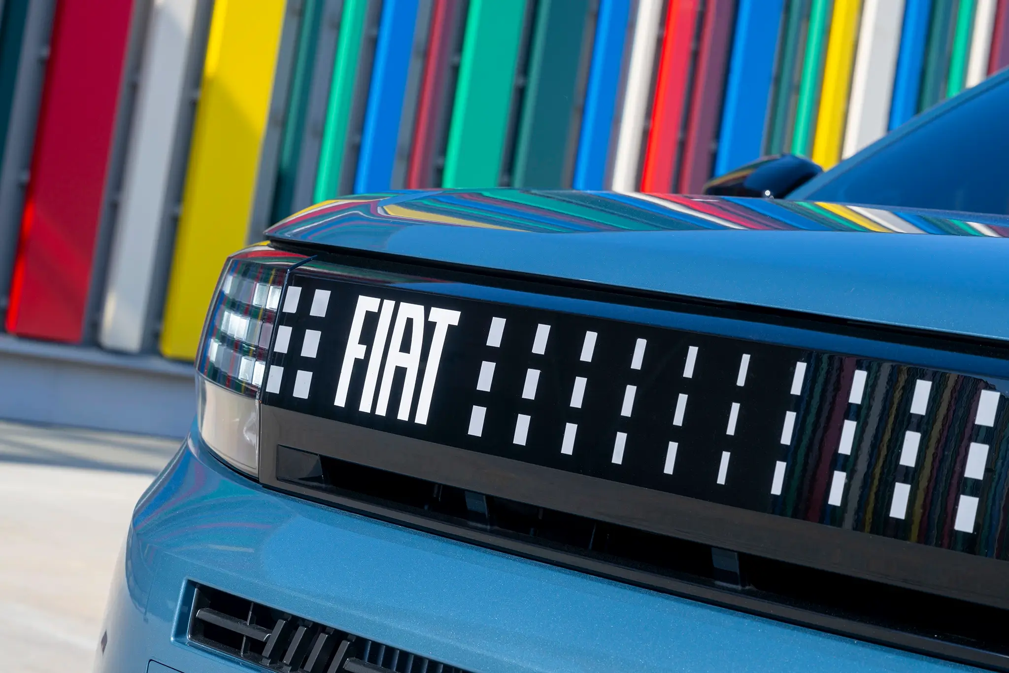 Fiat Grande Panda Hybrid - detalhe da secção dianteira