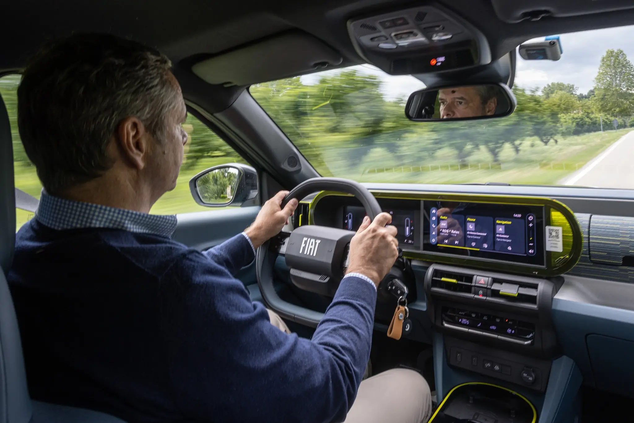 Fiat Grande Panda Hybrid - Joaquim Oliveira ao volante