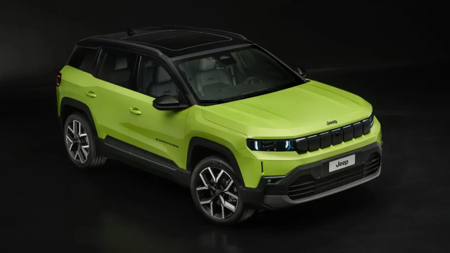 Jeep Compass, frente 3/4