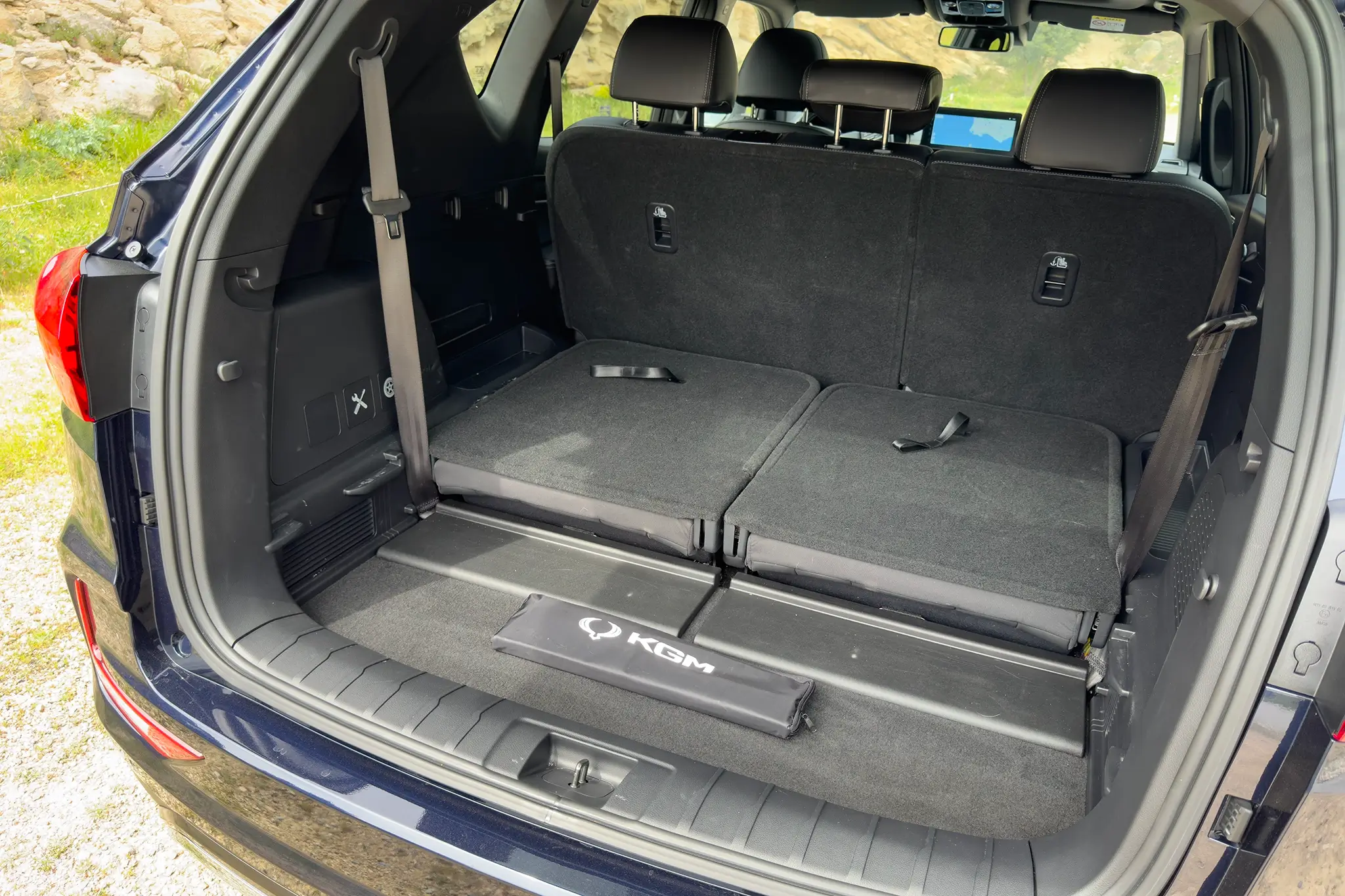 KGM Rexton - bagageira com 5 lugares