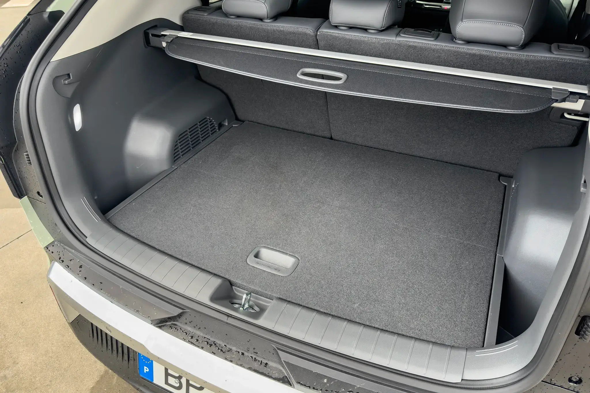 Ensaio Kia EV3 Tech - bagageira