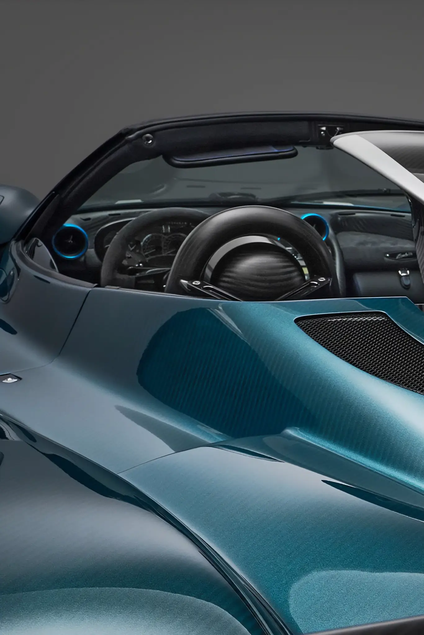 Pagani Zonda Unico - posição de condução