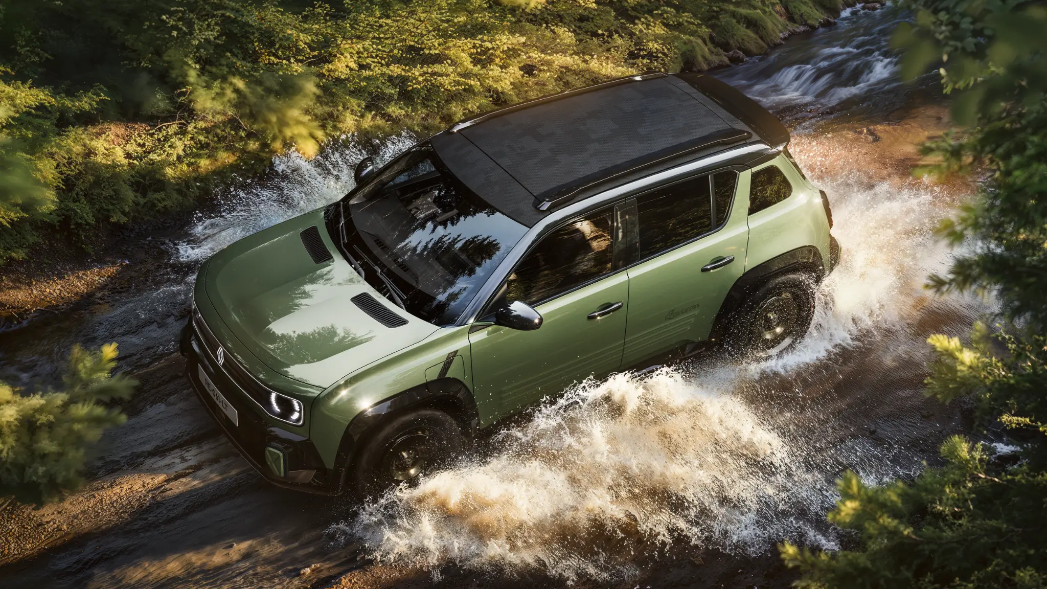 Renault 4 Savane 4x4 Concept vista de cima