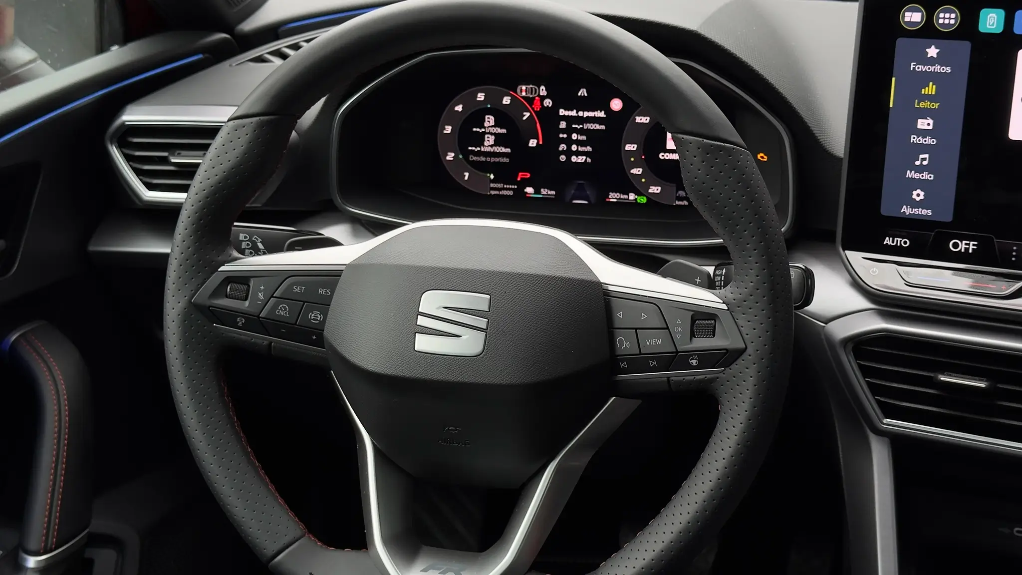 Seat Leon Sportstourer e-Hybrid - instrumentação