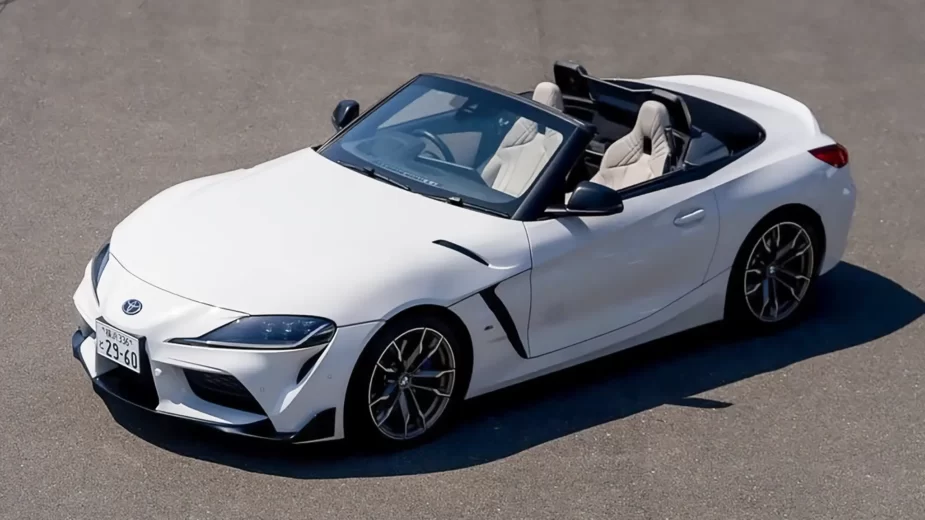 Supra Z4 Roadster - vista superior