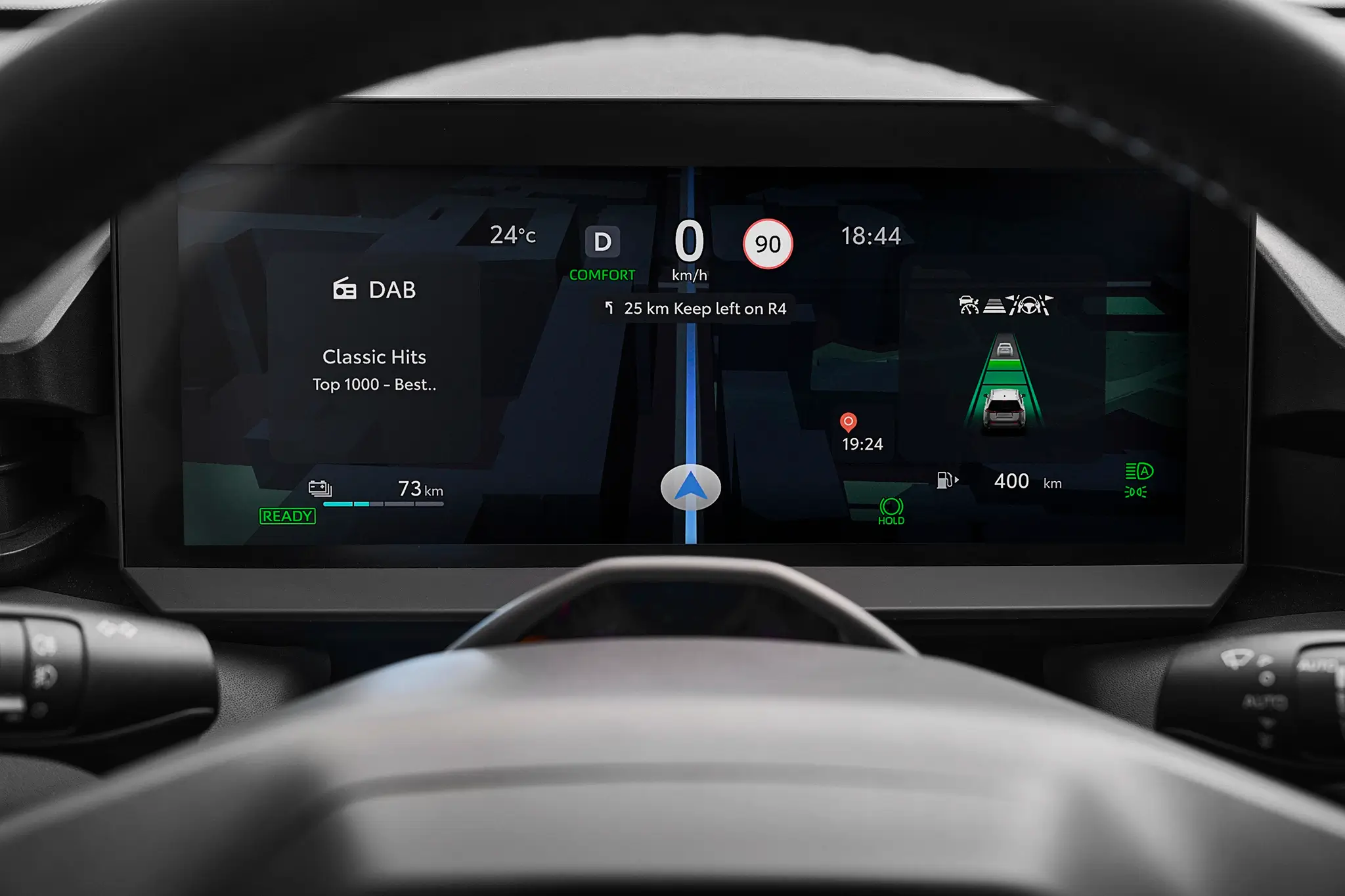 Toyota RAV4 2026 - painel de instrumentos digital