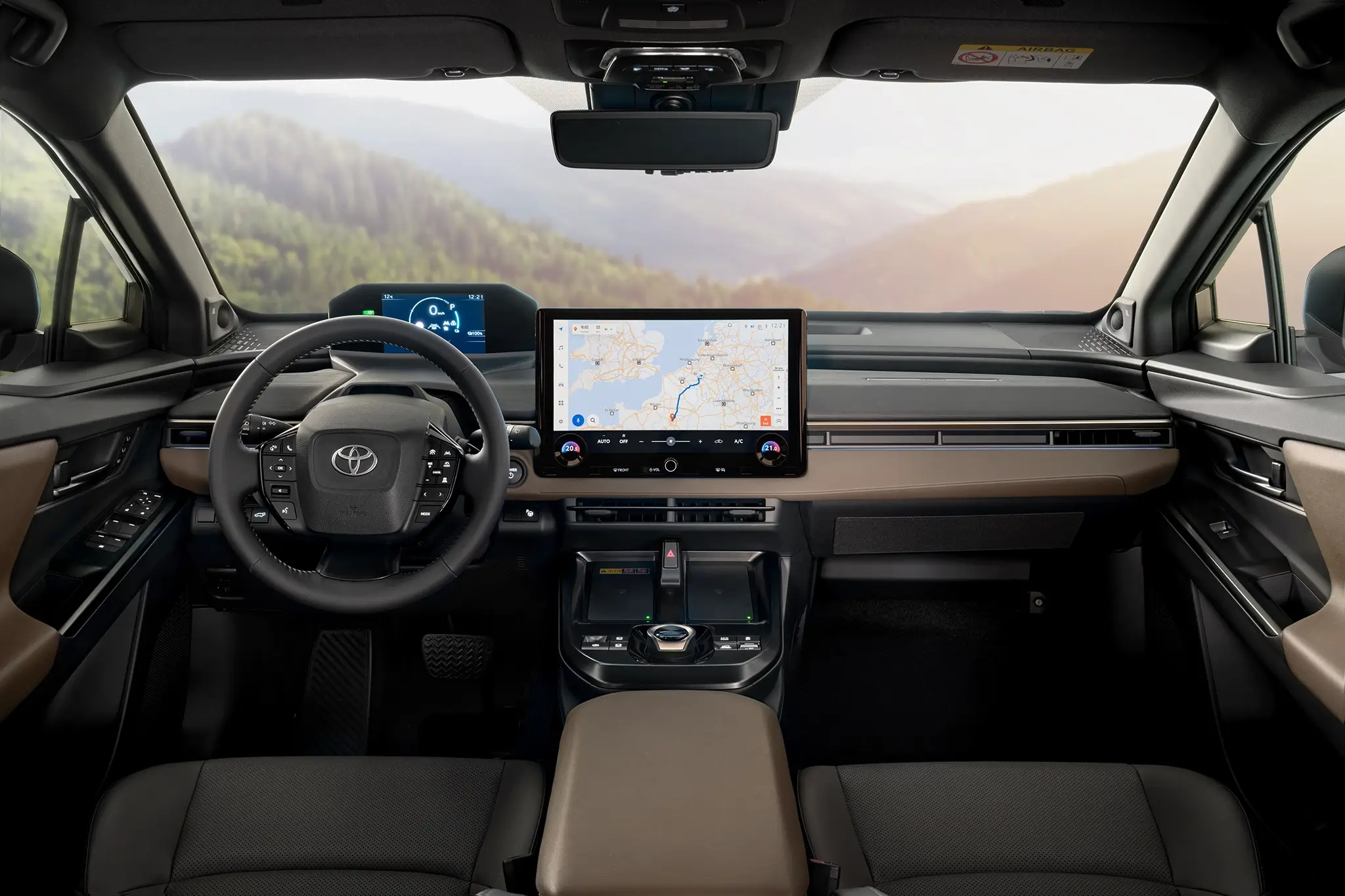 Toyota bZ4X Touring - interior