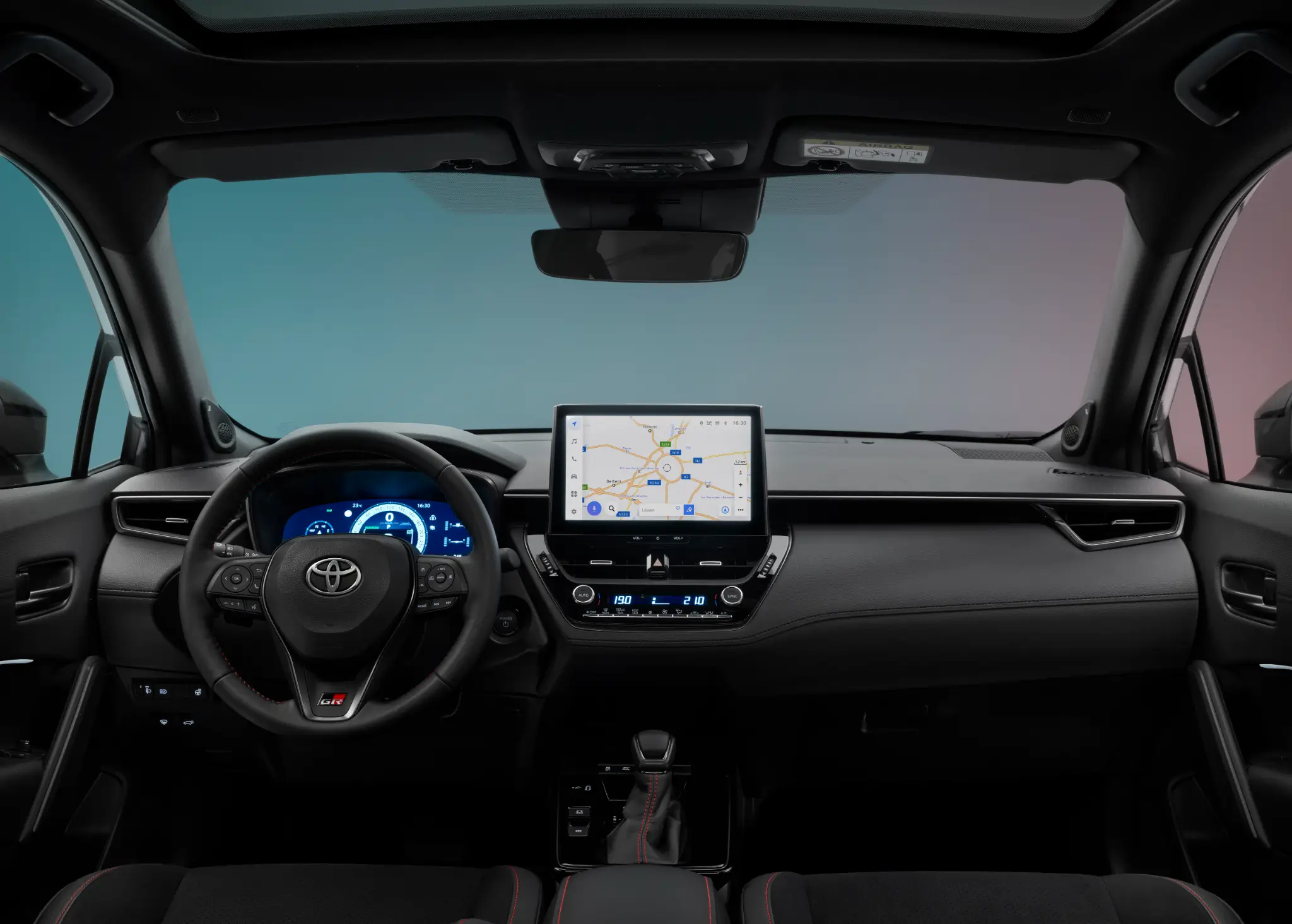 interior toyota corolla cross gr sport