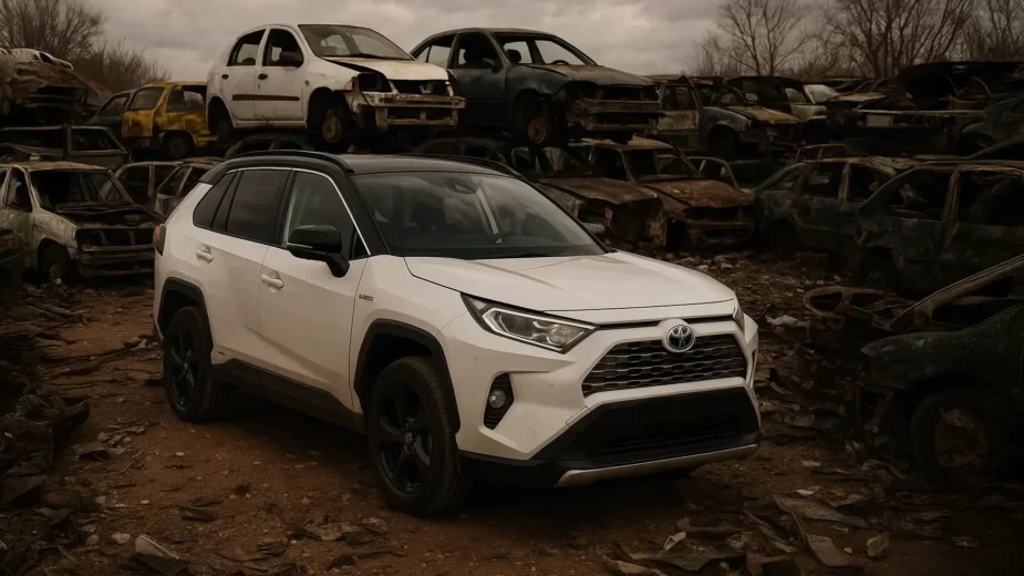 Toyota RAV4 na sucata