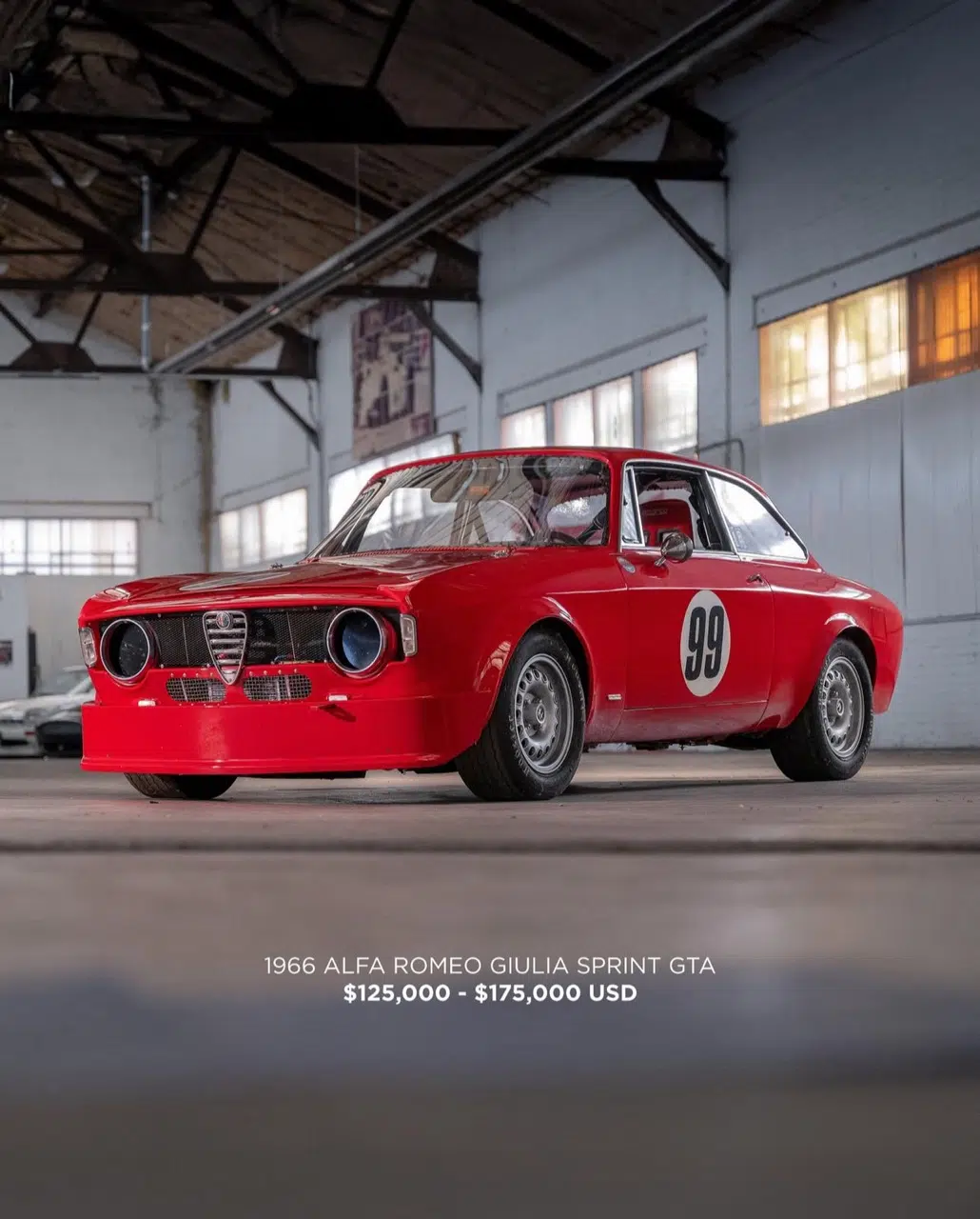 1966 Alfa Romeo Giulia Sprint GTA