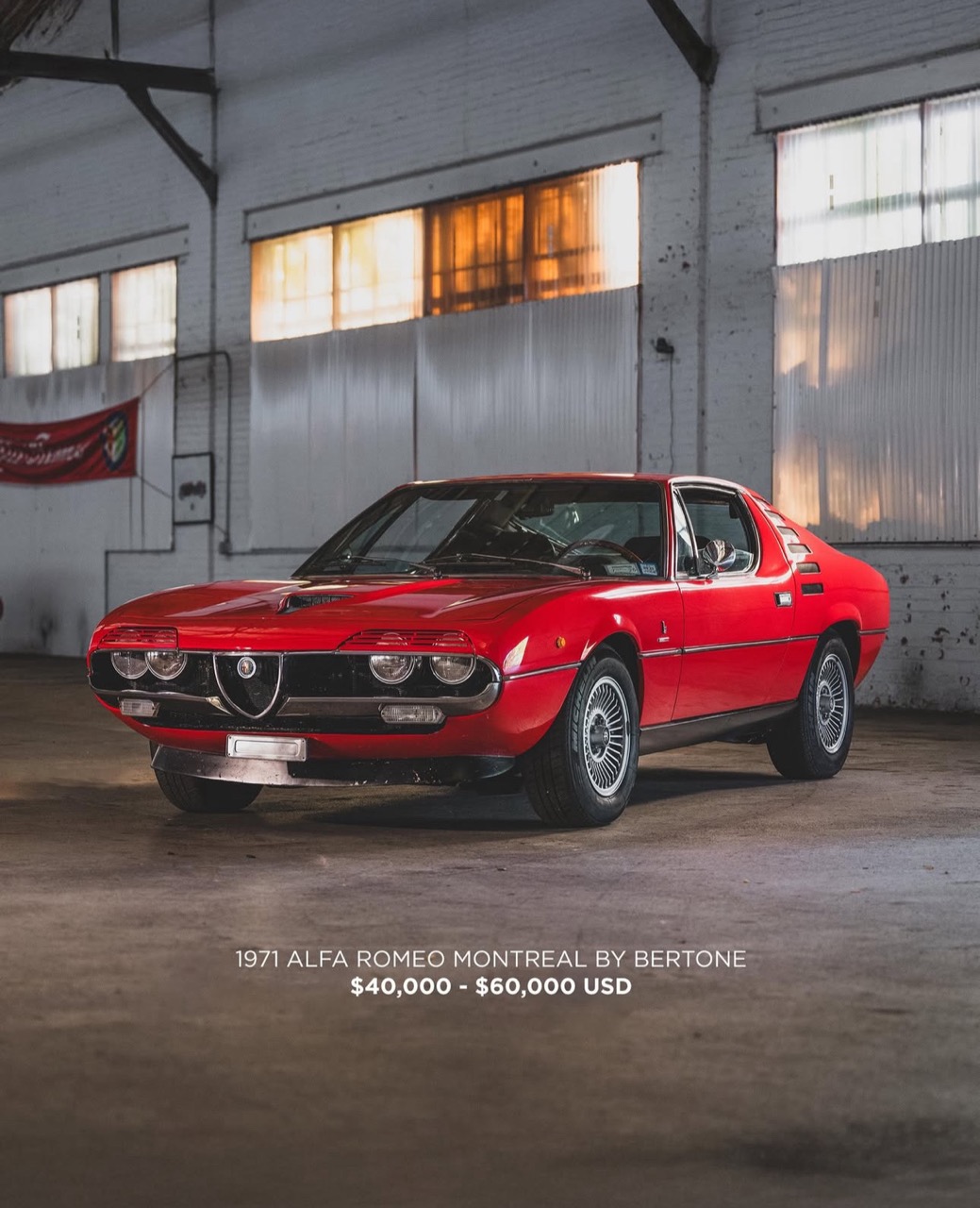 1971 Alfa Romeo Montreal by Bertone