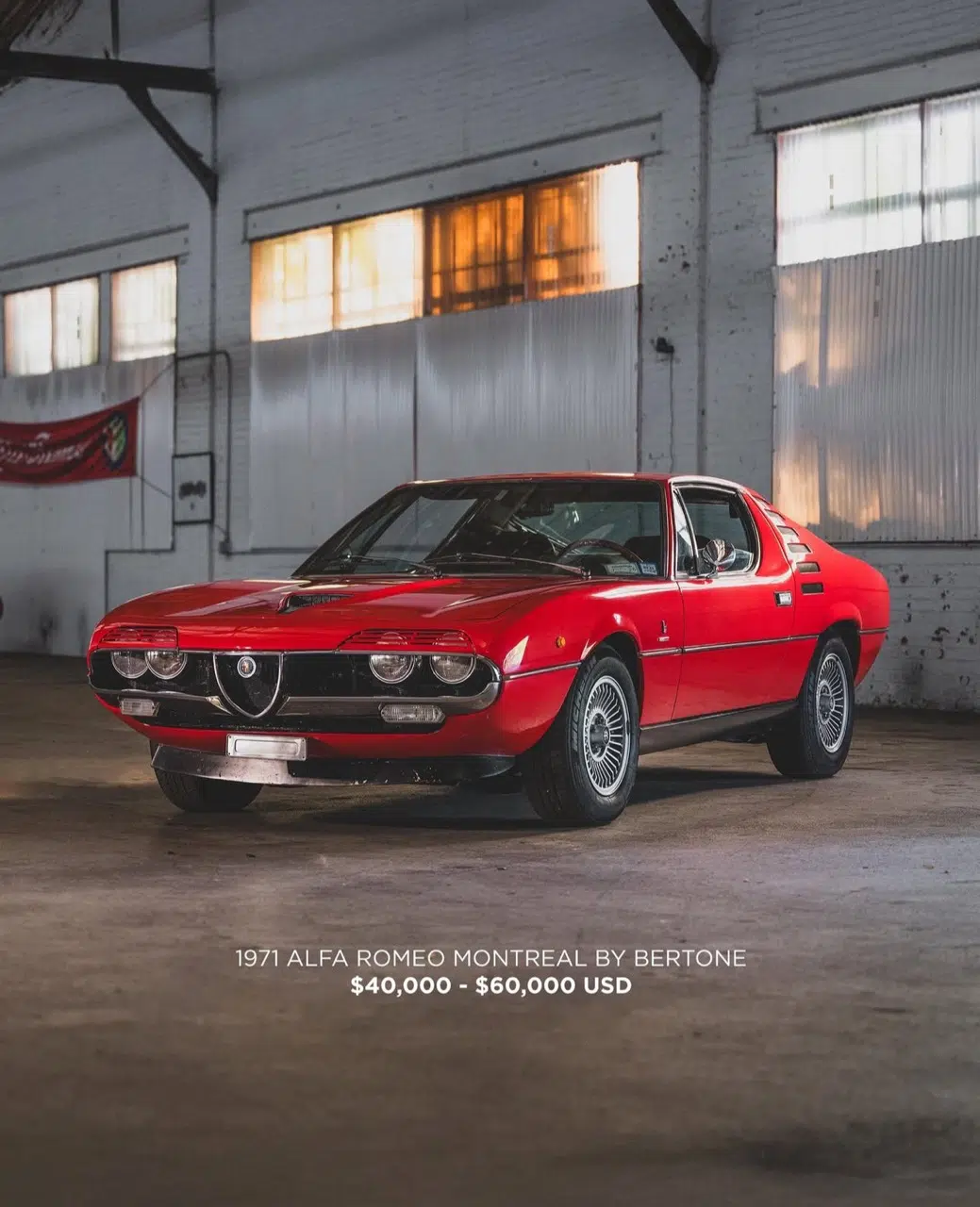 1971 Alfa Romeo Montreal by Bertone