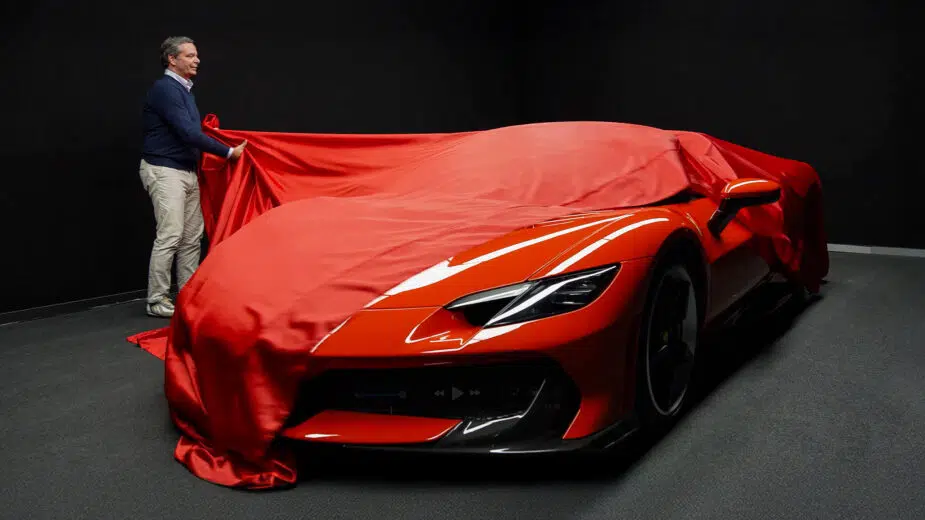 joaquim oliveira a destapar ferrari 296 speciale
