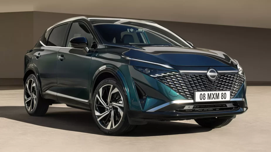 Nissan Qashqai 2026, frente 3/4