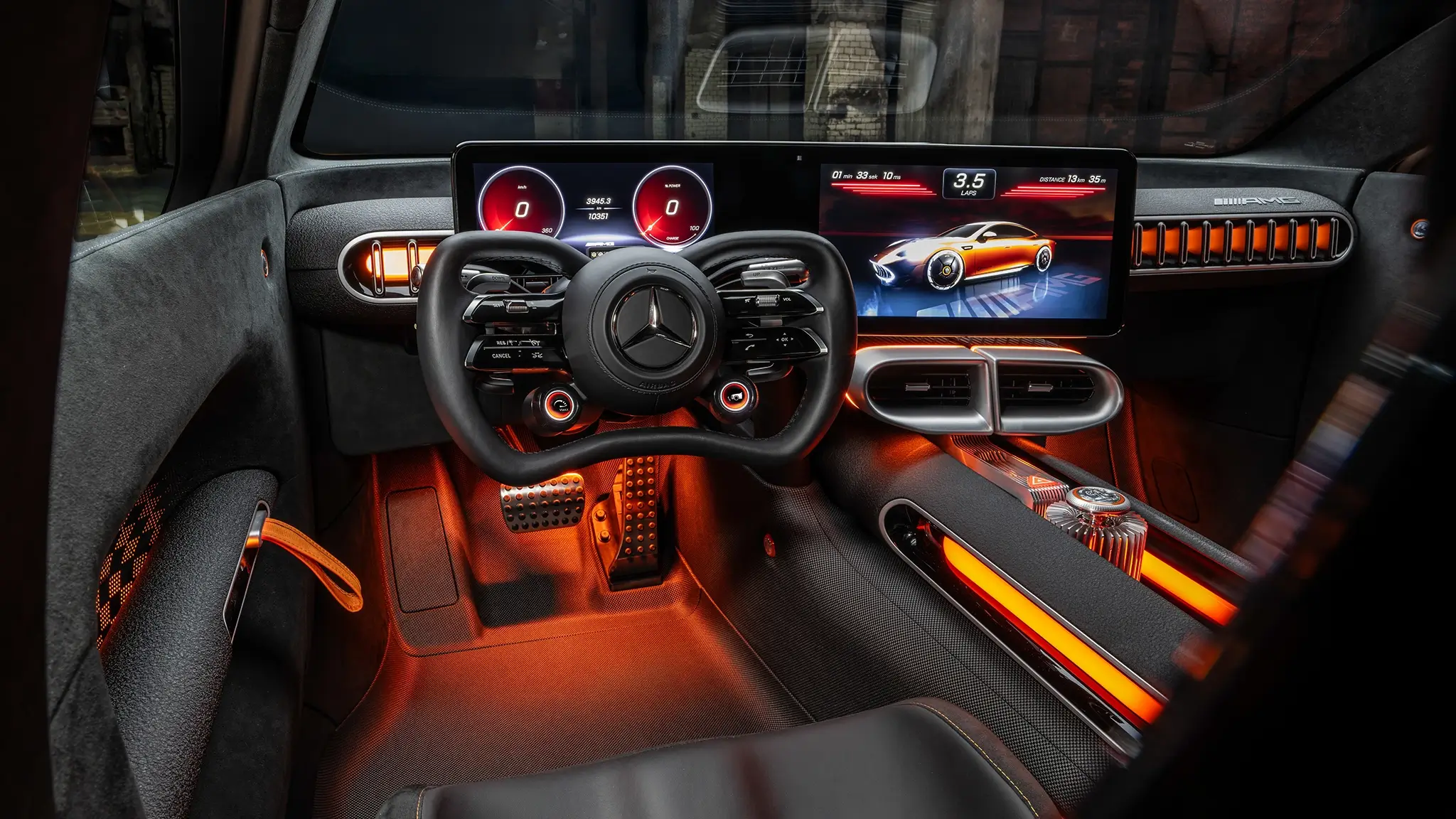 Concept AMG GT XX - interior