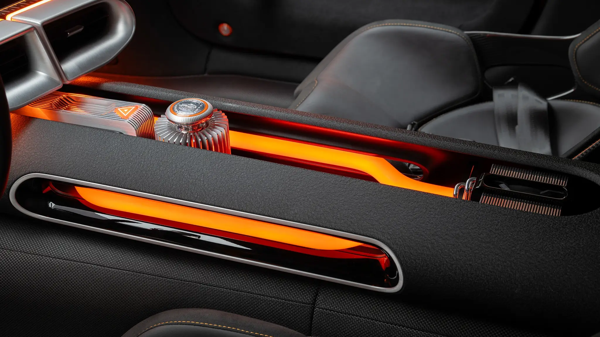 Concept AMG GT XX - consola central