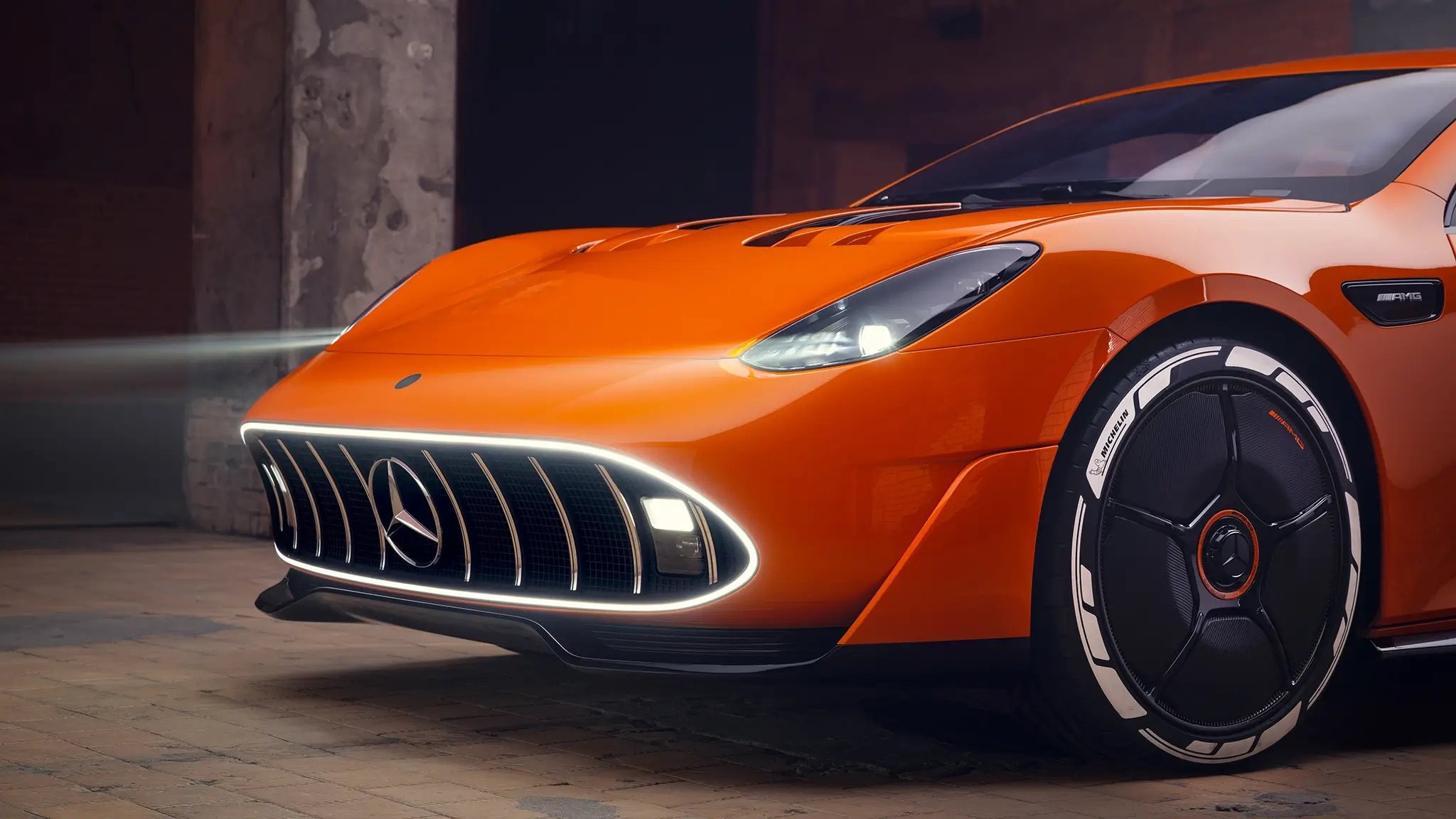 Concept AMG GT XX - grelha frontal