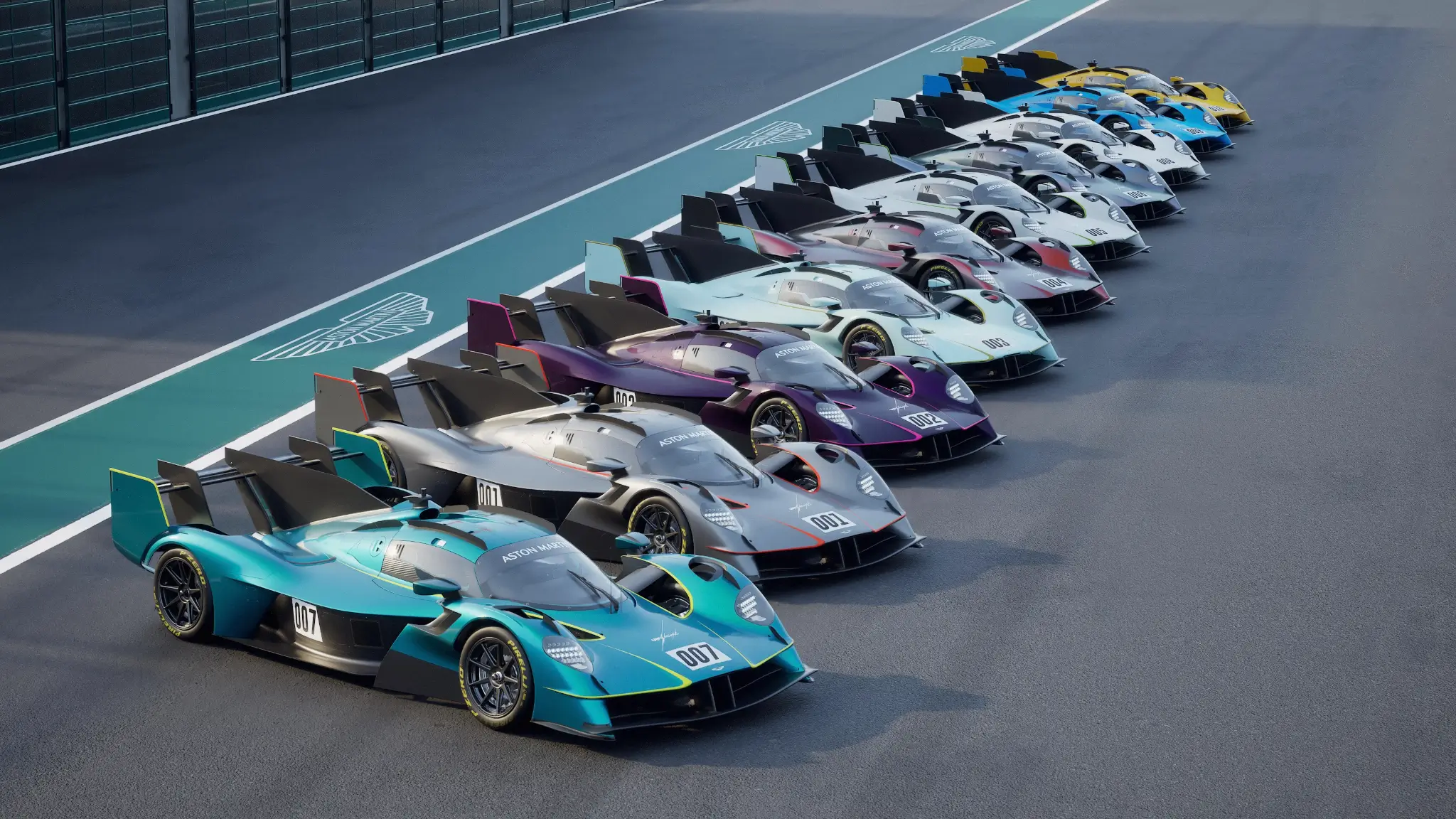 10 unidades do Aston Martin Valkyrie LM