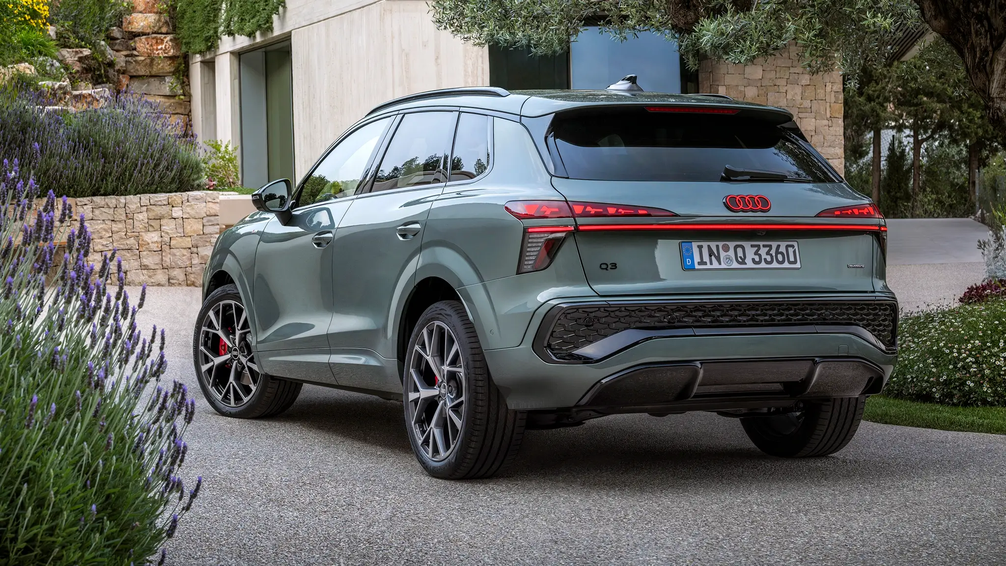 Audi Q3 - 3/4 de traseira