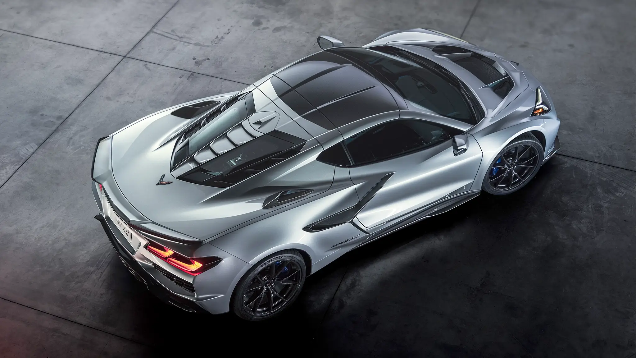Chevrolet Corvette ZR1X - vista superior