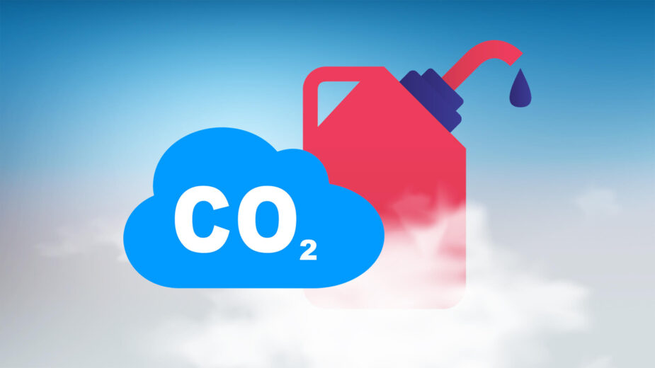 Ilustração sobre CO2 é o petróleo do futuro