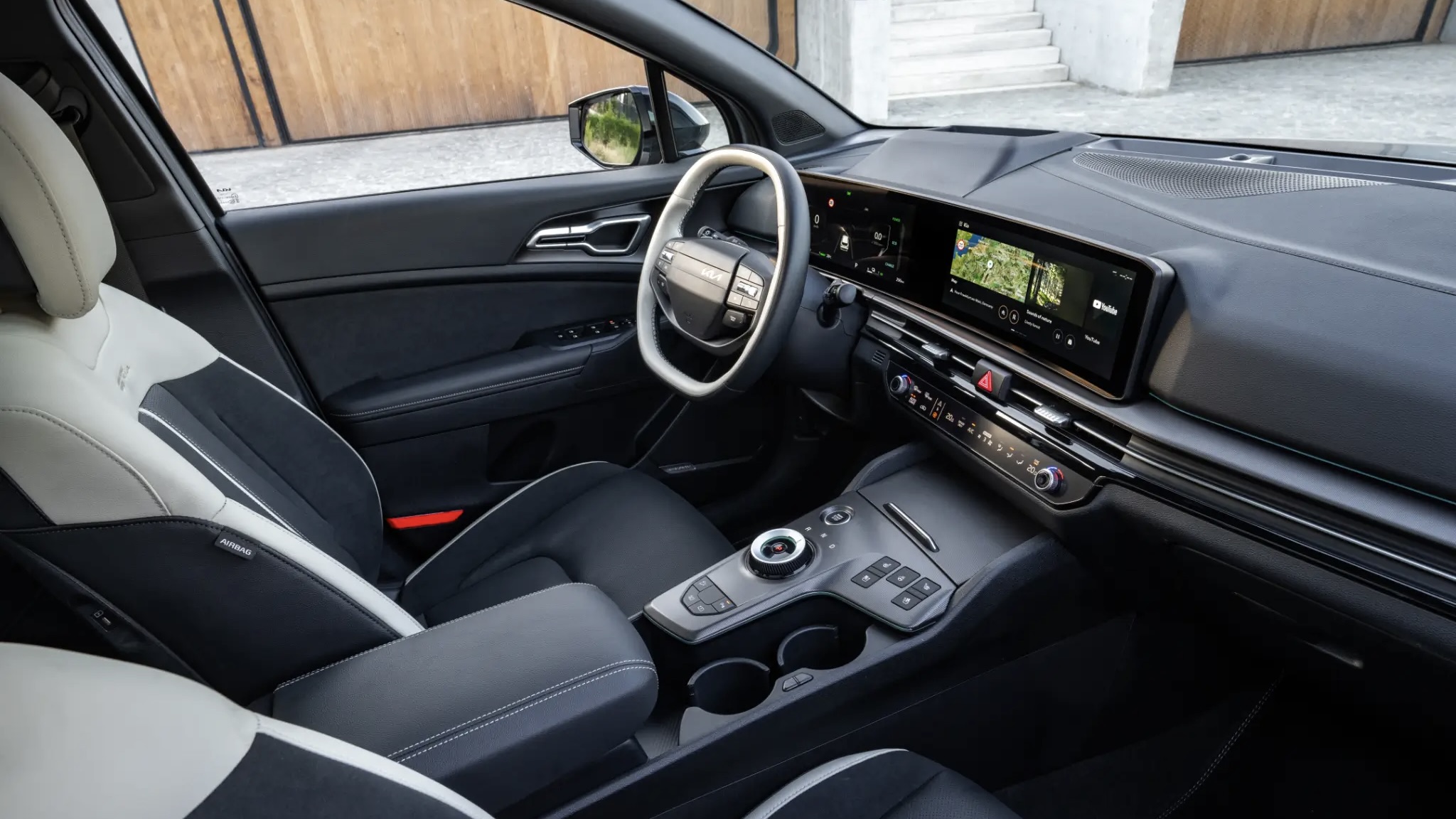 Interior do Kia Sportage 2025