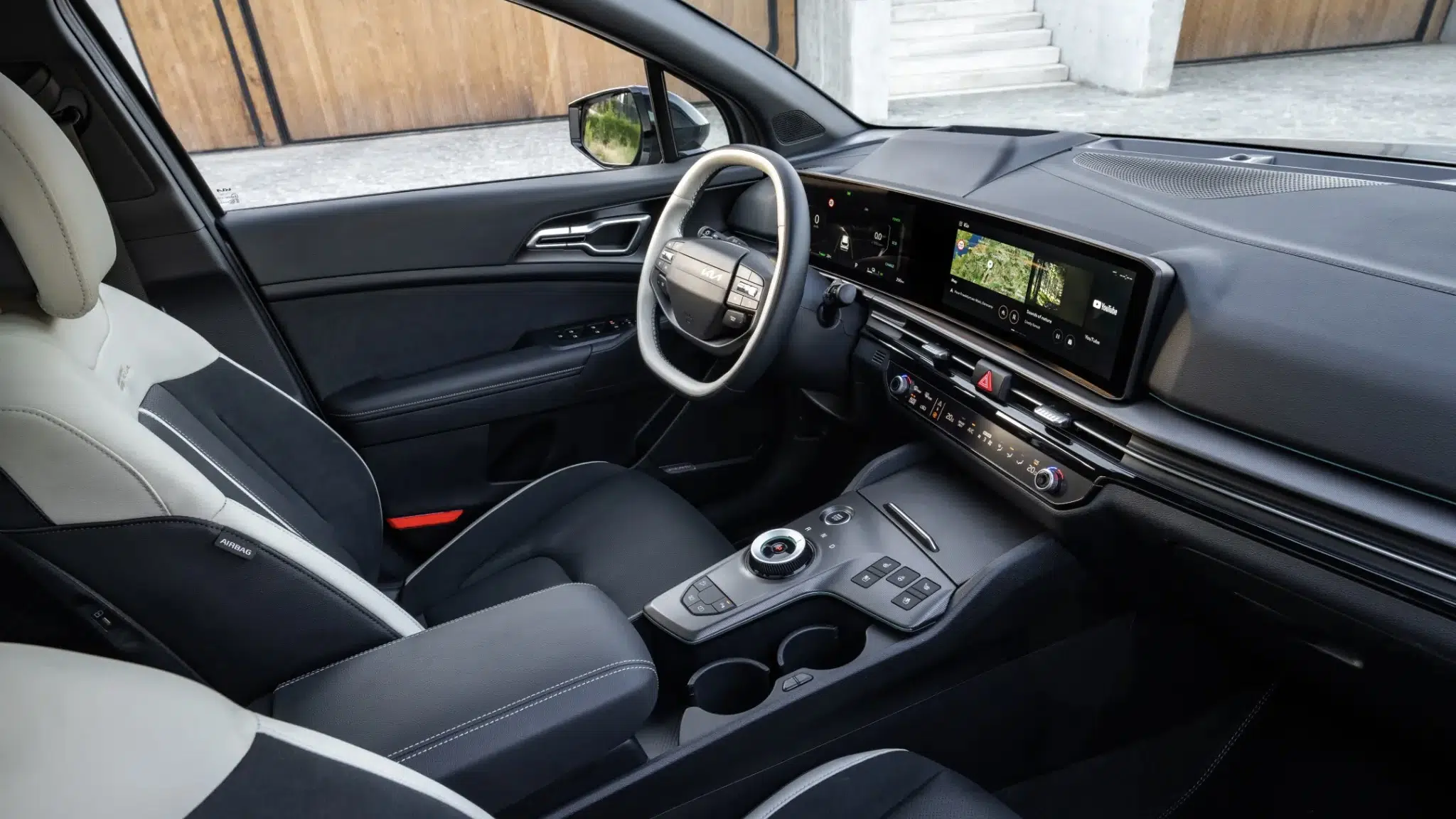 Interior do Kia Sportage 2025