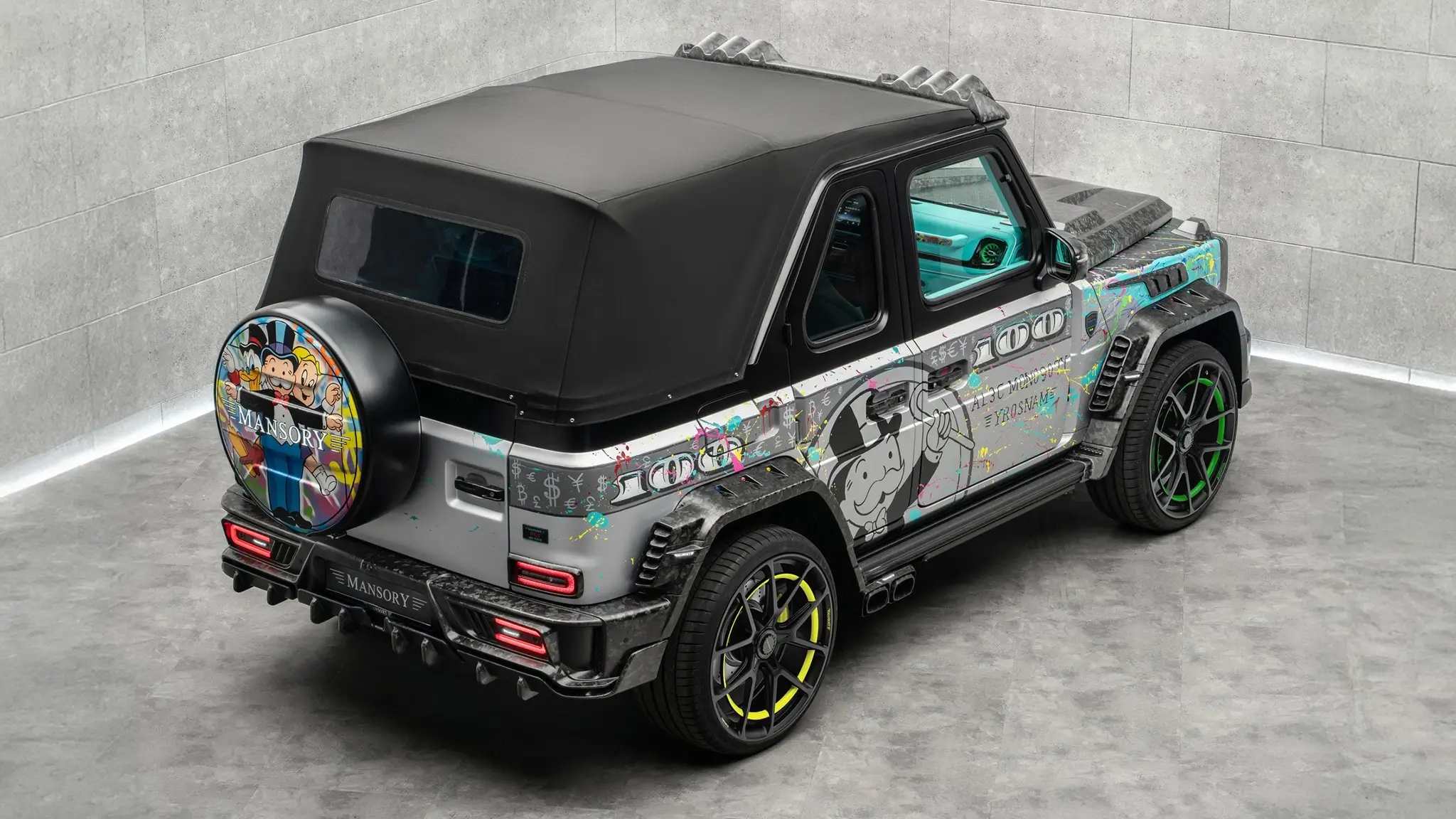 Mansory AL3C MONO907Y - traseira com capota