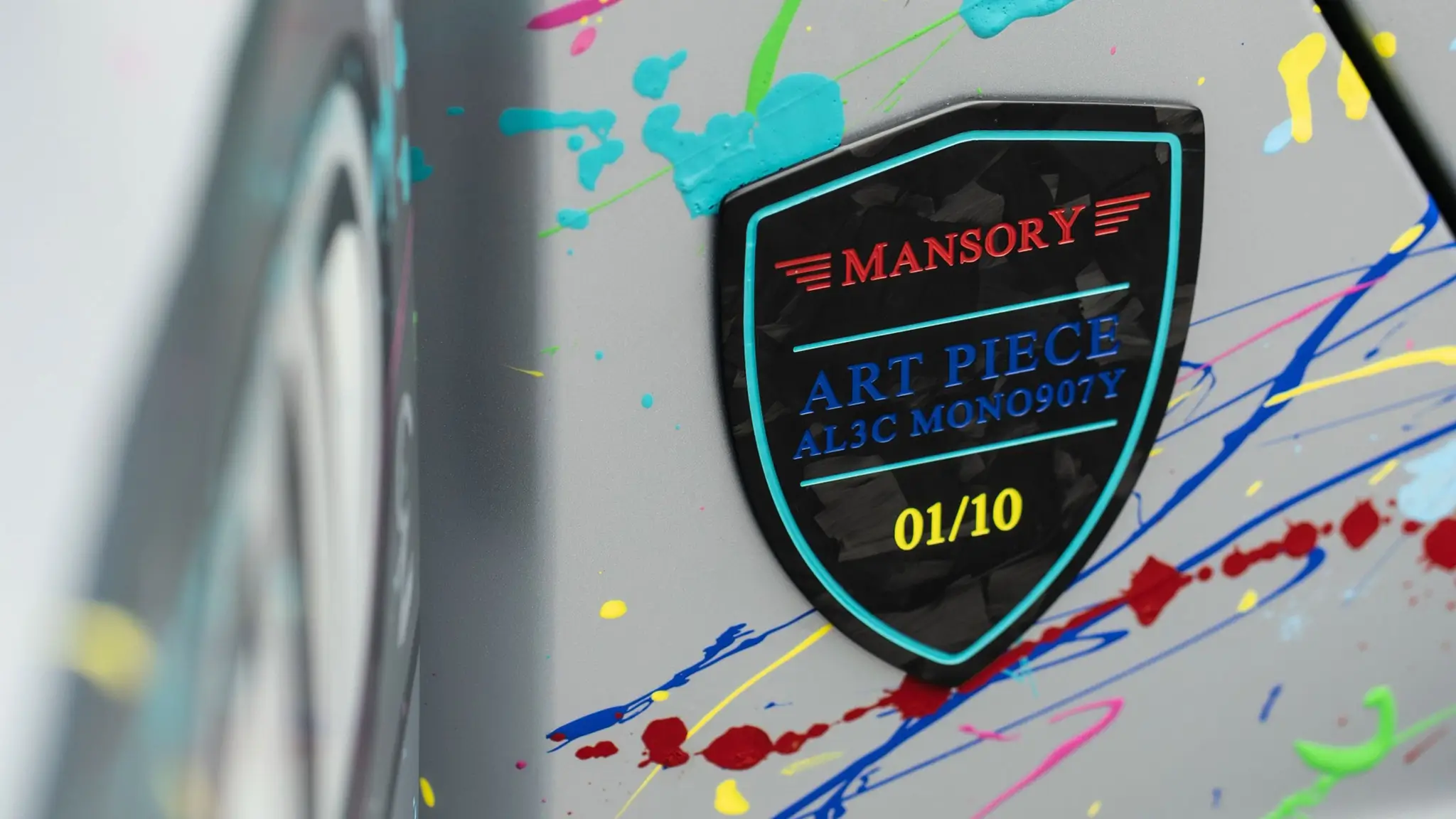 Mansory AL3C MONO907Y - chapa identificativa