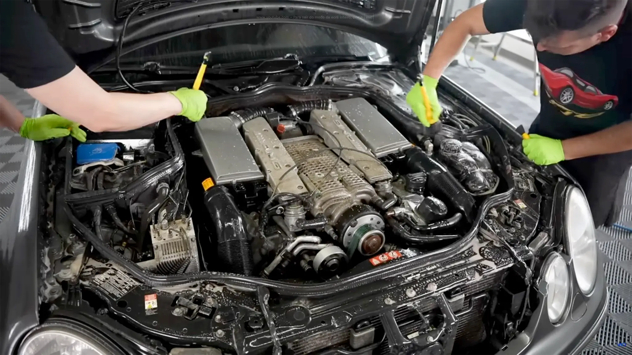 Mercedes-AMG E55 Station - motor