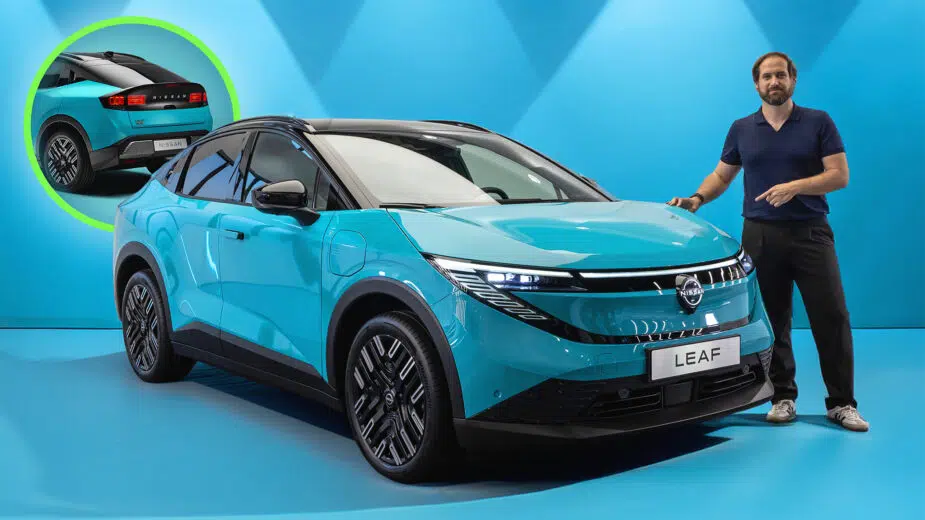 Nissan Leaf - 3/4 de frente
