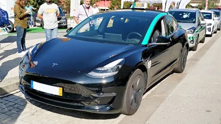 Tesla Model 3 taxi