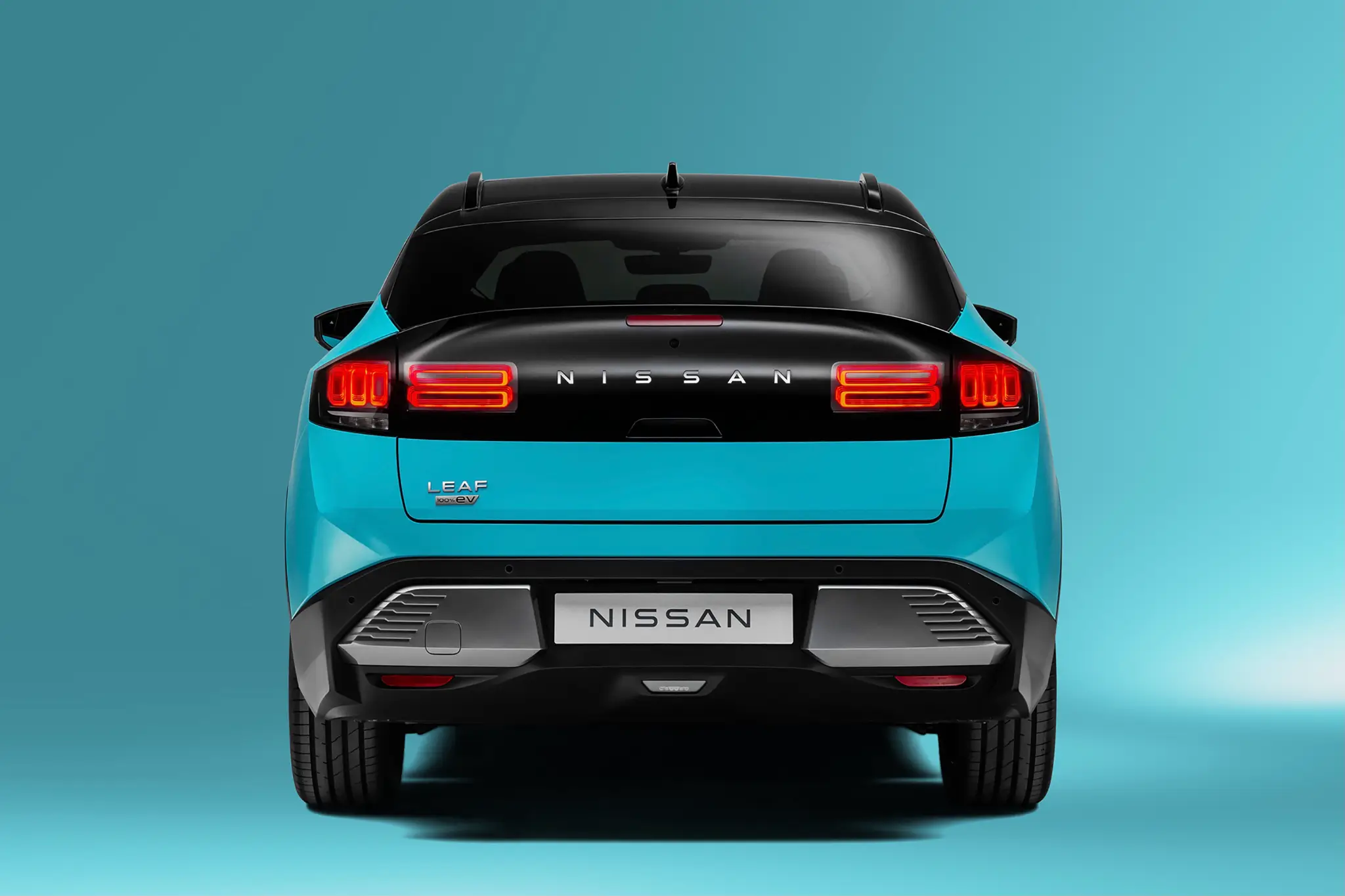 Nissan Leaf, traseira